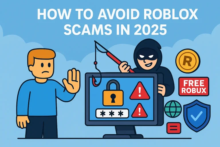 How to Avoid Roblox Scams in 2025|Full Robux & Mod APK Safety Guide 3 How to Avoid Roblox Scams in 2025